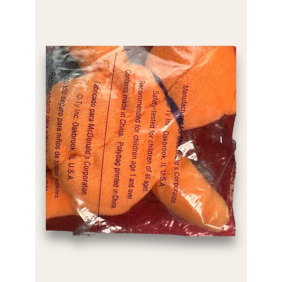 Ty Beanie Baby McDonald’s Collection Happy Meal 25th Bear 2004 Vintage NWT - Picture 11 of 12